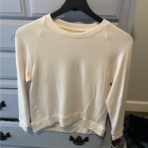 Lou and Grey Cream Crewneck